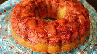 Homemade Easy Strawberry Upside Down Cake Net Worth