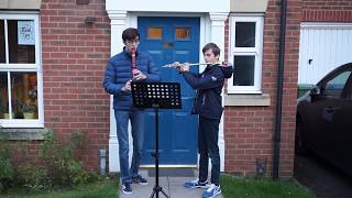 Somewhere Over the Rainbow for NHS in our street, Bracknell - Aleksandar and Marko Blanusa