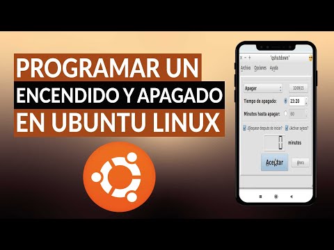 Cómo programar un encendido y apagado automático en UBUNTU LINUX