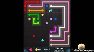 Flow Game Level - 664 [11x11] Mania Connect the Dots