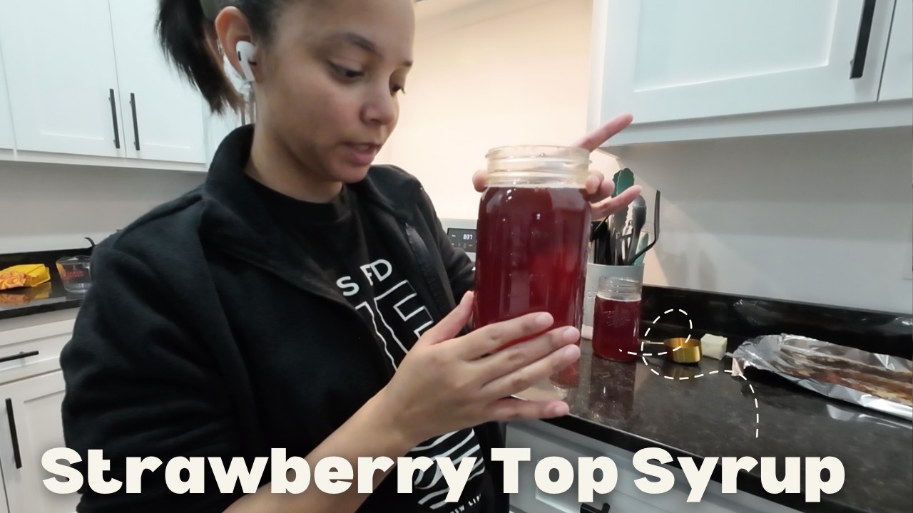 Клубничный сироп