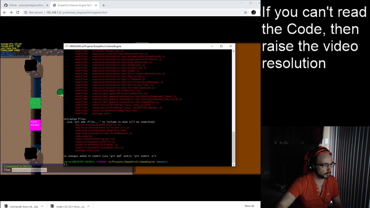 ECGE Game Engine Programming Stream - YouTube