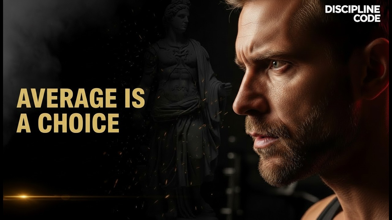 Average is a choice [#selfdiscipline #mensselfimprovement #mentaltoughness ]