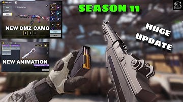 Most Awaited Season 11 Update is Here in COD MOBILE | New Marksman SO-14 Showcase CODM