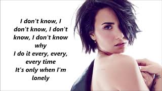 Demi Lovato- Sober lyrics