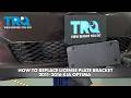 How to Replace Front License Plate Bracket 2011-2016 Kia Optima