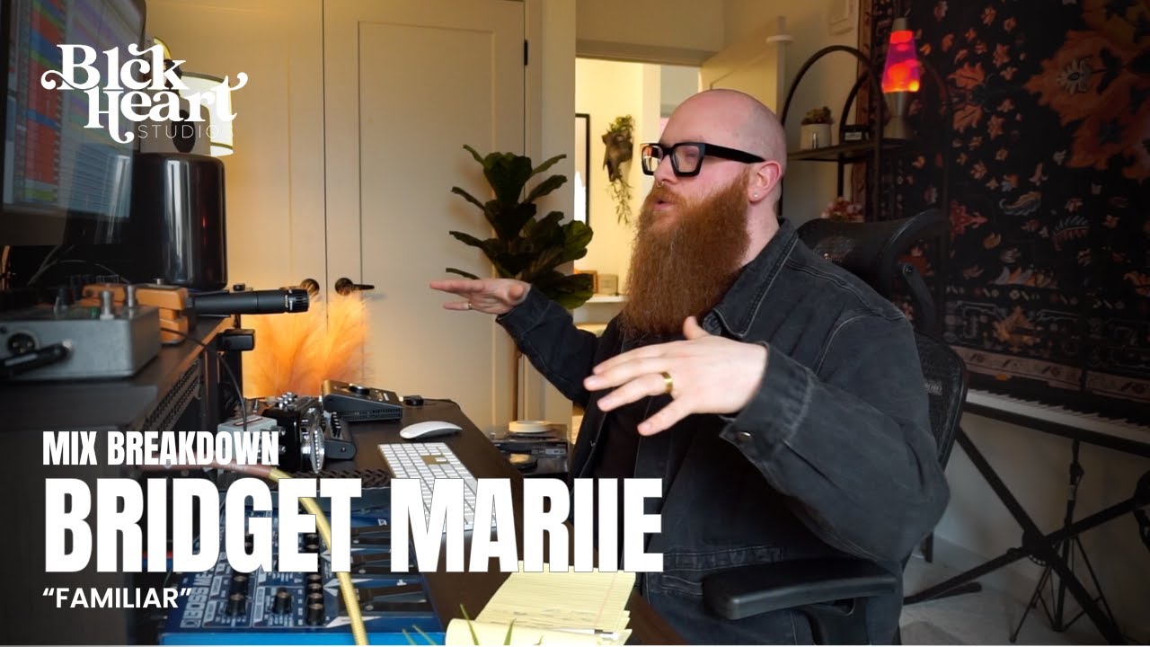 Marcus Davies Mixes Bridget Mariie - "Familiar" | Mixing Tutorial for Witchy-Dreamy-Spooky Pop Song