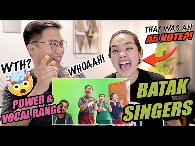 BATAK SINGERS - Buni Di Ate-Ate | SINGERS REACTION class=