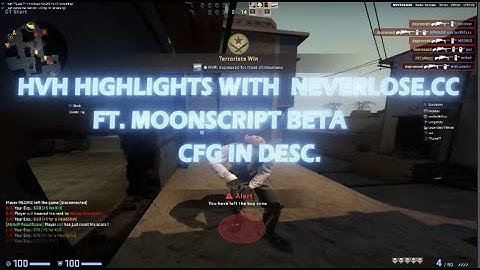 HvH Highlights : Neverlose.cc | Ft. MoonScript Beta| CFG In Desc. | DRAGSTERS