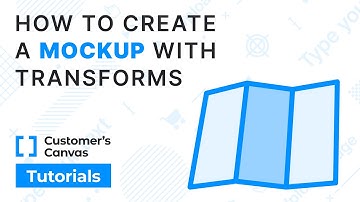 Creating a realistic product preview mockup in Customer