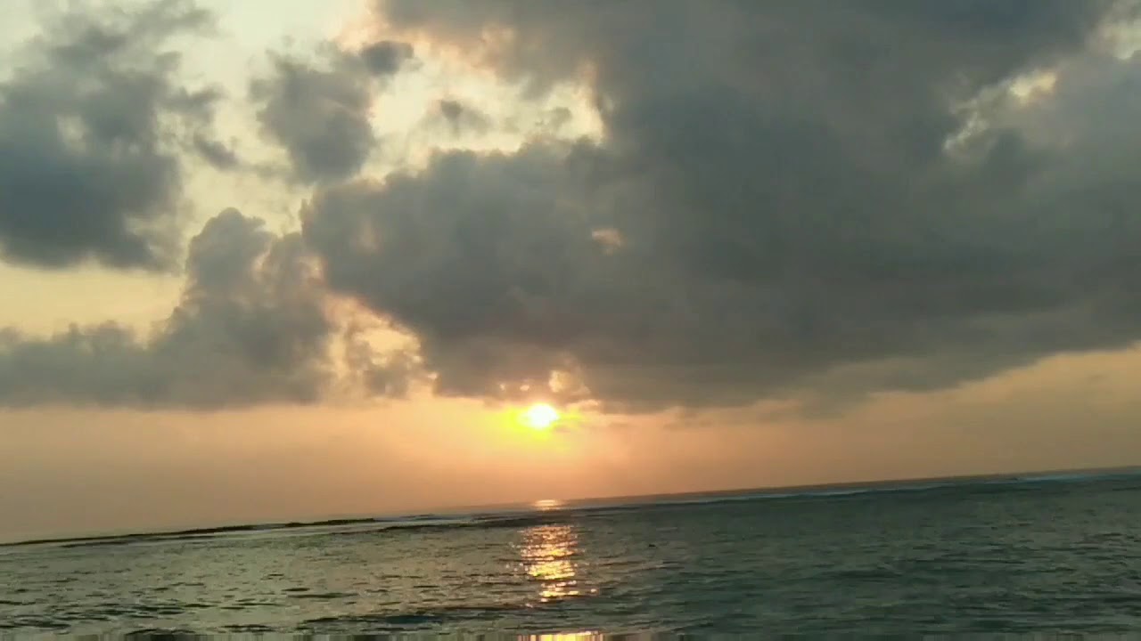 Matahari Terbit Di Bali Sanur Beach YouTube