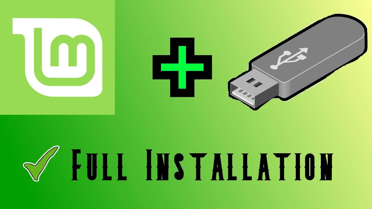 How to Install Linux OS on USB Drive and Run it On Any PC Running Live (PERMANENT INSTALL) - YouTube