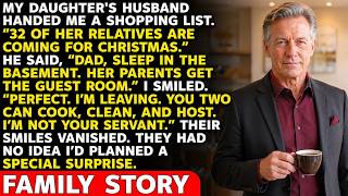 My Daughter's Husband And Her 32 Relatives Are Coming For Christmas Perfect... He Had No Idea.