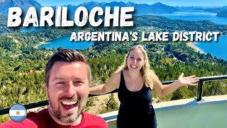 BARILOCHE ARGENTINAS INCREDIBLE LAKE DISTRICT! Driving and hiking in Circuito Chico!