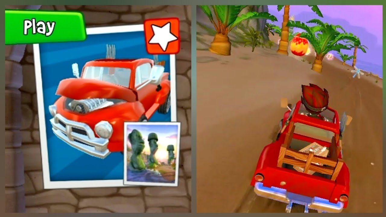 New car challenge (old timer) gameplay 🎯| finding easter egg | beach buggy racing 2 