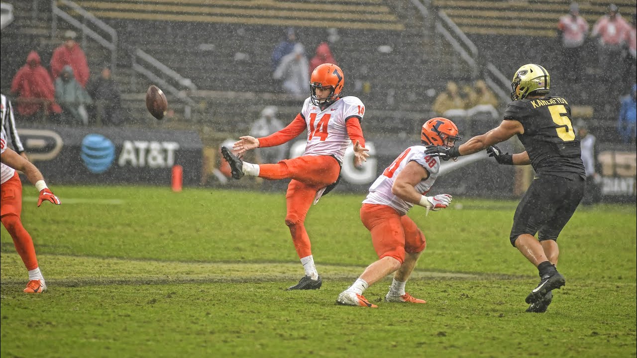Illini Football | 2019 Memories | Blake Hayes Punt of the Year