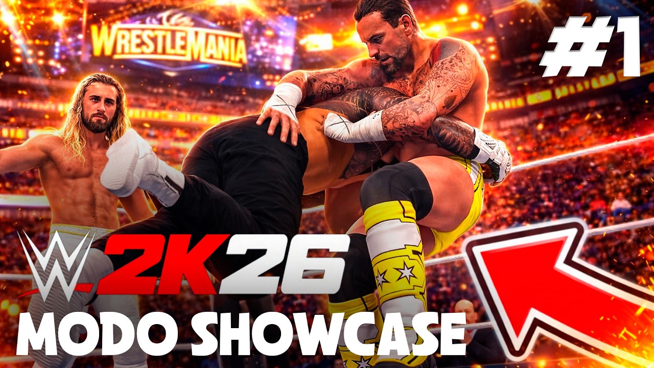 EMPEZAMOS EL SHOWCASE 🔥🔥 de CM Punk en WWE 2K26 | Episodio 1