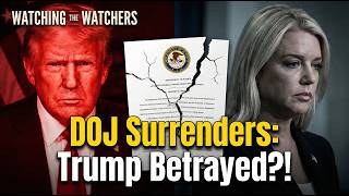 TRUMP BETRAYED? DOJ Drops Major Case | Insider Legal Breakdown
