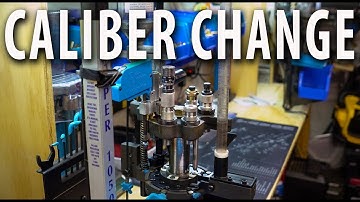 Dillon 1050 Caliber Change and Set Up