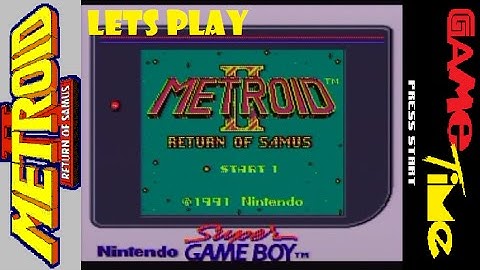 Lets Play Metroid 2: Return of Samus on Game Boy