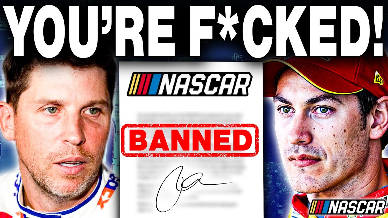 Росс Честейн и Денни Хэмлин в ПОЛНОМ РАЗБОЕ из-за Джои Логано после РАЗНОГЛАСИЯ с Ровалом!