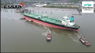 #Essar | Stanlow Terminal | Docks a #VLCC