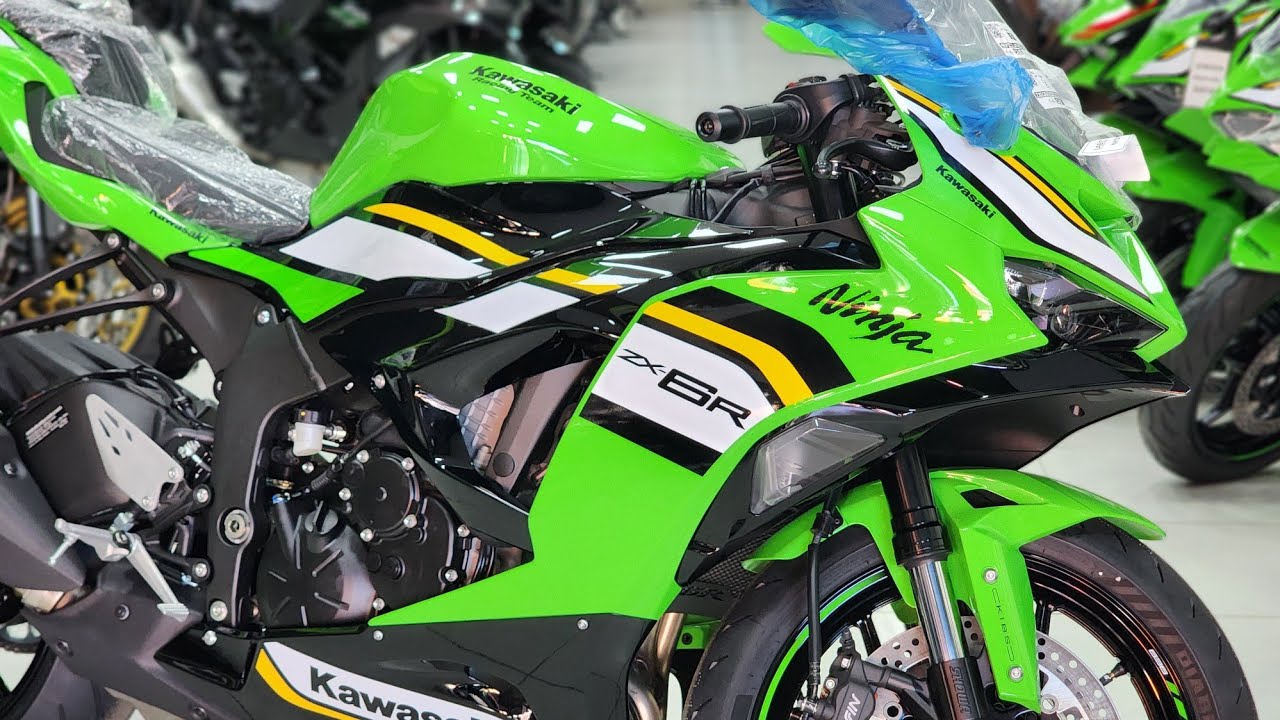 Ninja ZX6R 2025 | NOVA PINTURA - YouTube