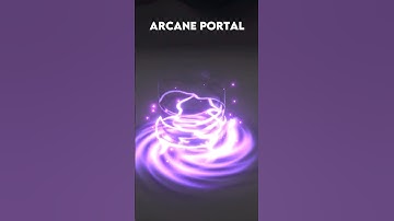 How an Arcane Portal is done in #Unity #gamedev #vfx