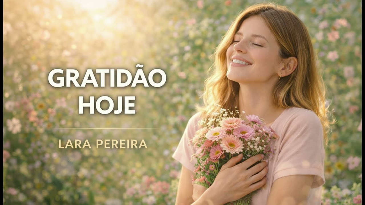 GRATIDÃO HOJE– MÚSICA PARA FORTALECER A ALMA | LARA PEREIRA