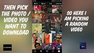 How to download videos and photos from Instagram | using ins take downloader screenshot 4