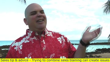 Sales training isnt meant to be entertainment for salespeople - Scott Sylvan Bell