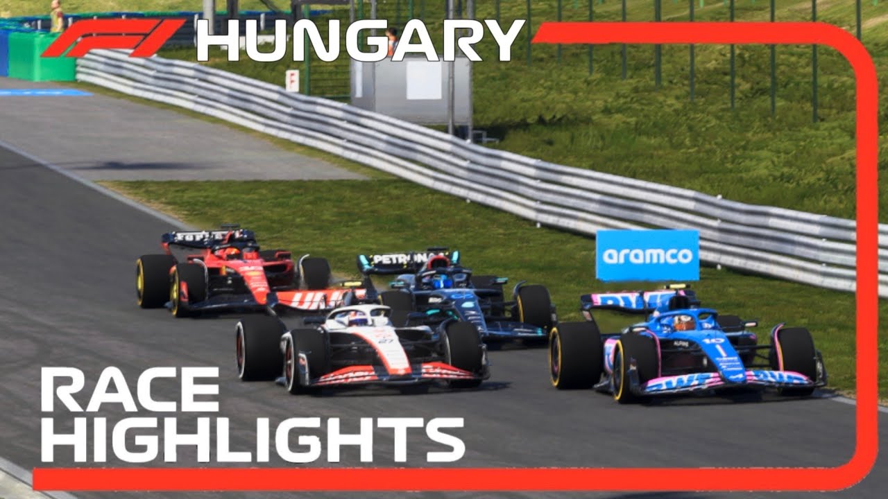F1® 23 2023 Hungarian Grand Prix Race Highlights