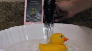 Edwin the Interactive Duck Floats and Takes Waters Temperature