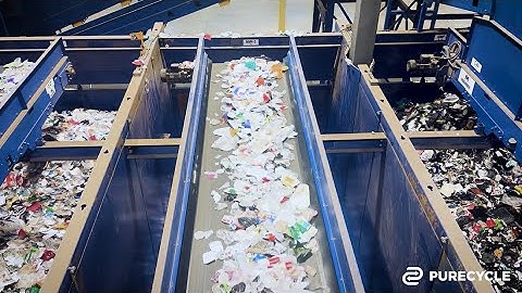 Inside PureCycle: Denver, PA Sorting Facility