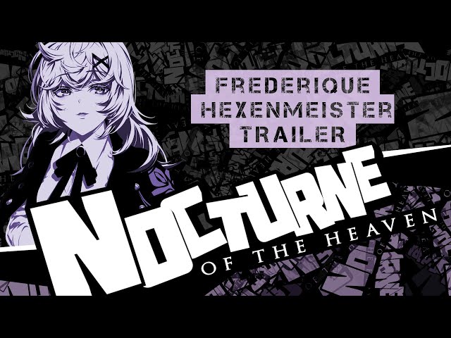 【#NocturneOTHeaven】 Frederique Trailer JP Ver. 【NIJISANJI / にじさんじ】のサムネイル