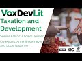 Taxation and Development with Anders Jensen - VoxDevLit Launch Event