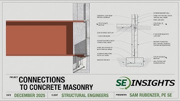 Connections to Concrete Masonry