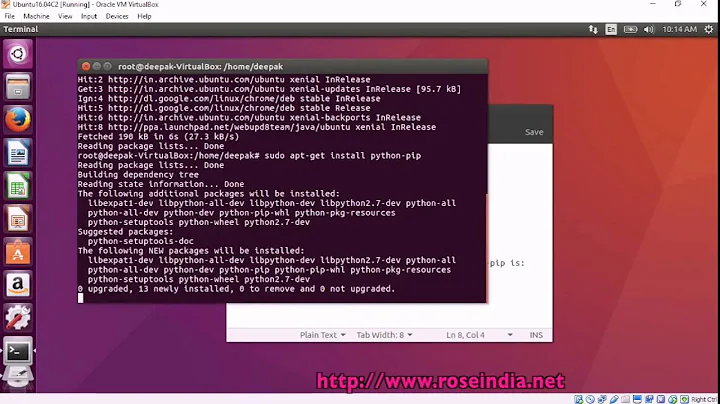 How to install pip on Ubuntu 16.04?
