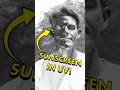 Why sunscreen looks so WEIRD in UV