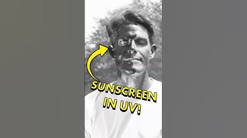 Why sunscreen looks so WEIRD in UV