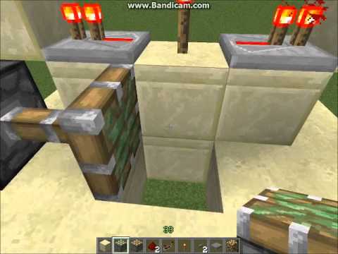 Minecraft: Redstone Tutorial - Block Swapper (Ceiling Lighting)(1.3.1)
