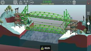 Poly Bridge. Jardines Zen. 6-4
