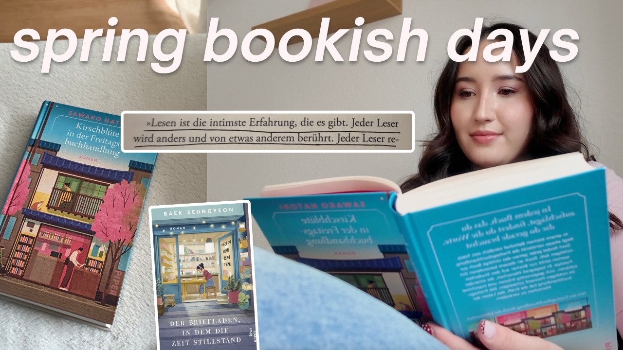 Spring Bookish Vibes 🌷 Meine liebsten Bookish Aktivitäten📚💗