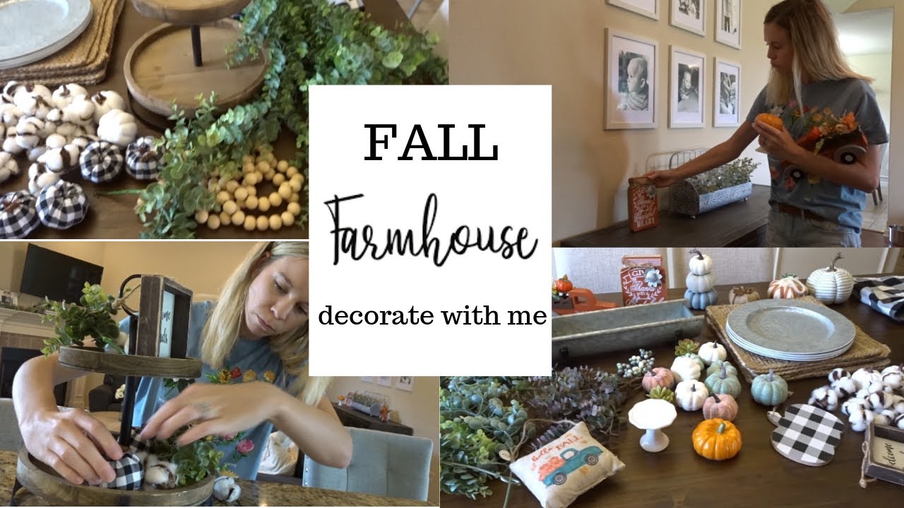 FALL DECORATE WITH ME YouTube