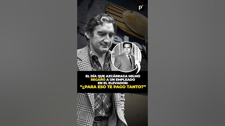 El día que Azcárraga Milmo REGAÑÓ a un empleado: “¿PARA ESO TE PAGO TANTO?” #sabiasque #televisa