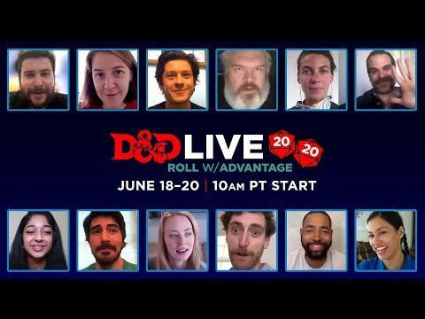 Official D&D Live 2020 Trailer #2 – Tune in June 18-20