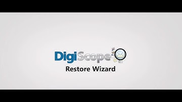 DigiScope Restore Wizard