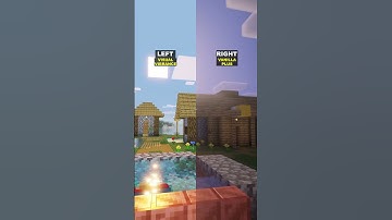 Minecraft Shaders: Visual Vibrance or Vanilla Plus? ↔️ #shorts