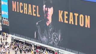 Pittsburgh Steelers scoreboard countdown clock with the voice of James Harrison to get game started 