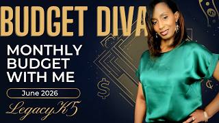 June 2026 Budget With Me | Paycheck Breakdown